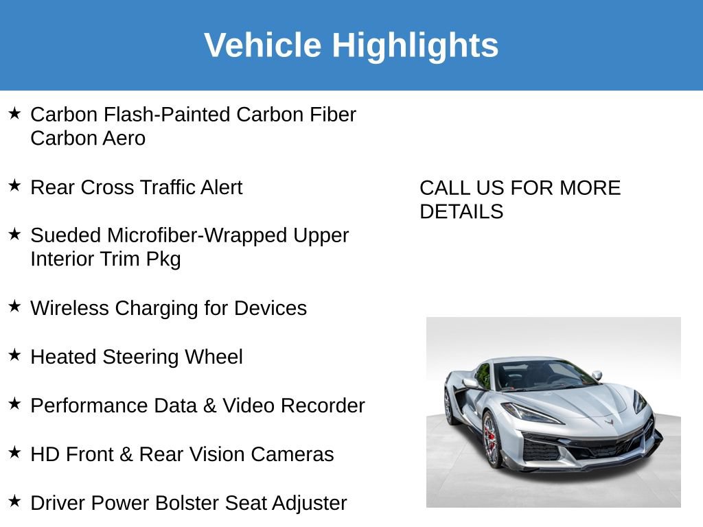 Used 2023 Chevrolet Corvette Z06 w/ Z07 Performance Package RWD image 31