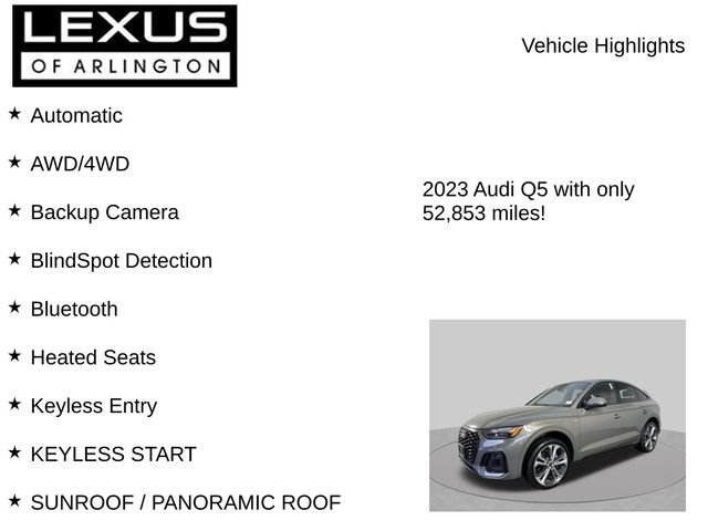 Used 2023 Audi Q5 2.0T Premium Plus w/ Premium Plus Package AWD/4WD image 8