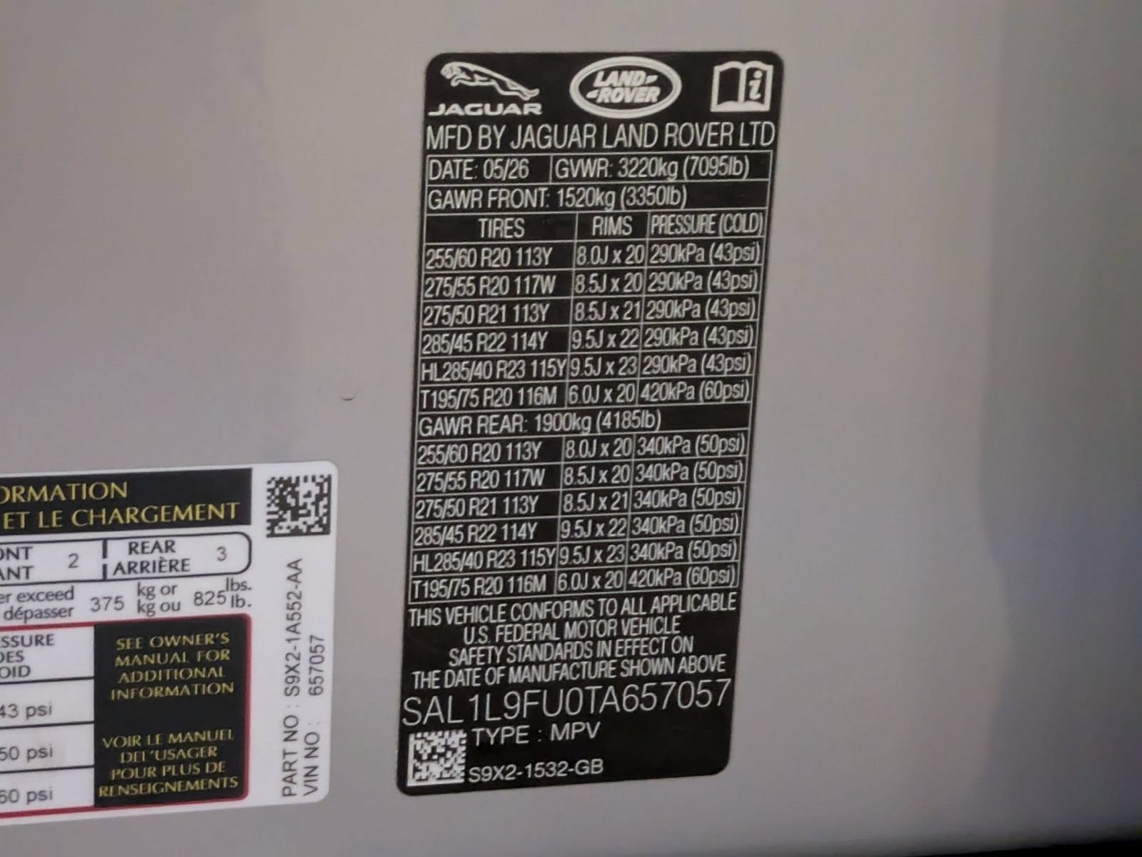 New 2026 Land Rover Range Rover Sport Dynamic SE AWD/4WD image 56