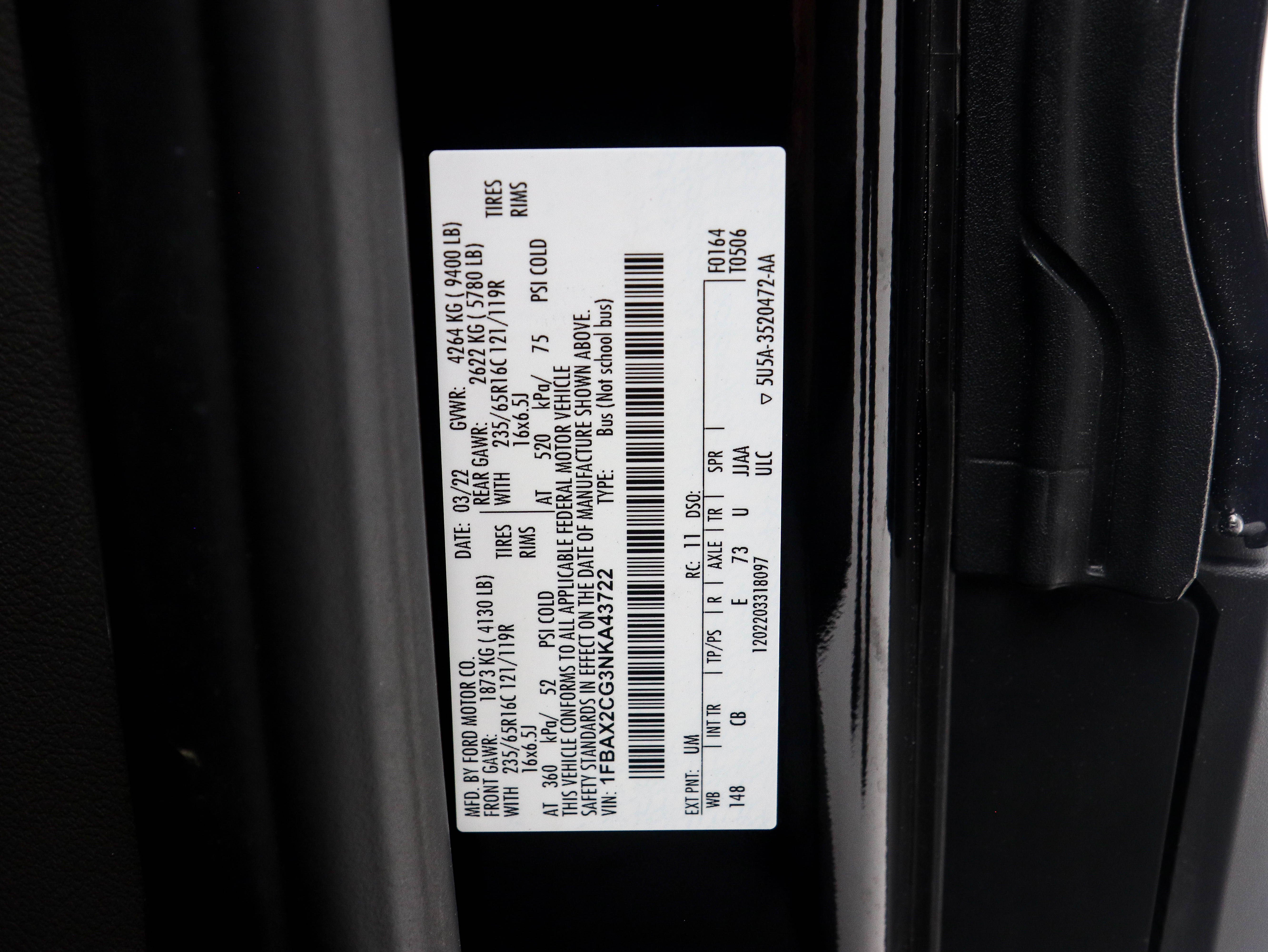 Used 2022 Ford Transit 350 XLT RWD image 30