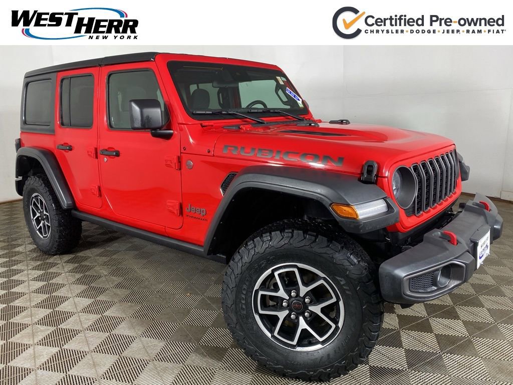 Used 2024 Jeep Wrangler Unlimited Rubicon AWD/4WD image 1