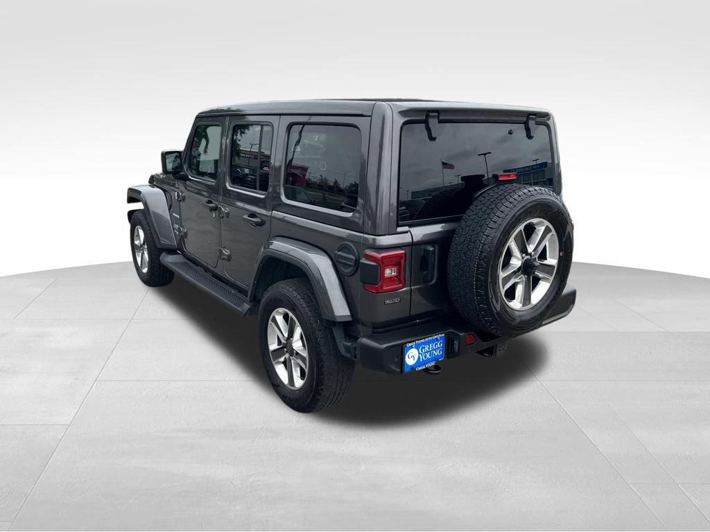 Used 2021 Jeep Wrangler Unlimited Sahara AWD/4WD image 4