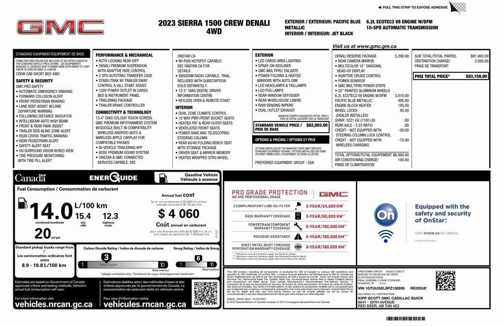 Used 2023 GMC Sierra 1500 Denali w/ Denali Reserve Package image 4