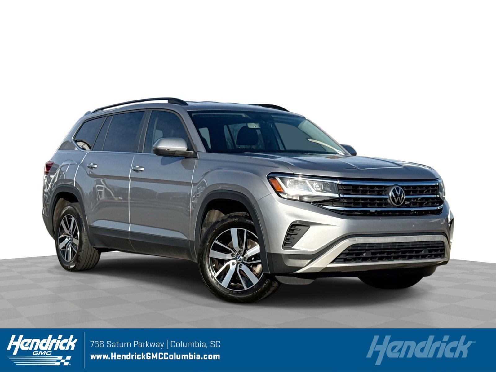 Used 2021 Volkswagen Atlas SE image 1