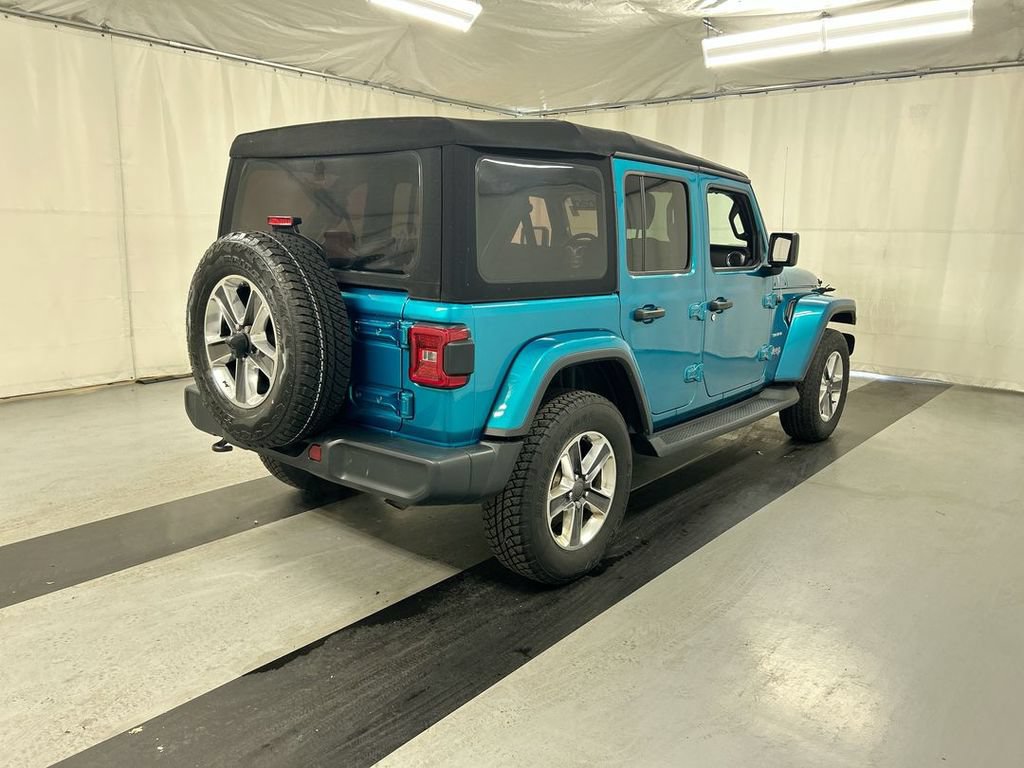 Used 2020 Jeep Wrangler Unlimited Sahara w/ LED Lighting Group AWD/4WD image 2