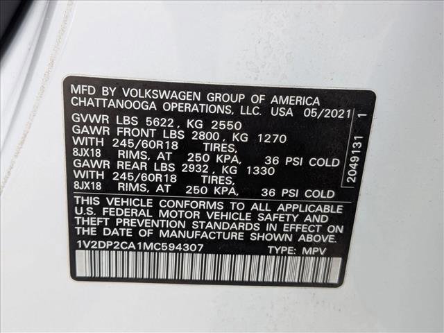 Used 2021 Volkswagen Atlas SE FWD image 16