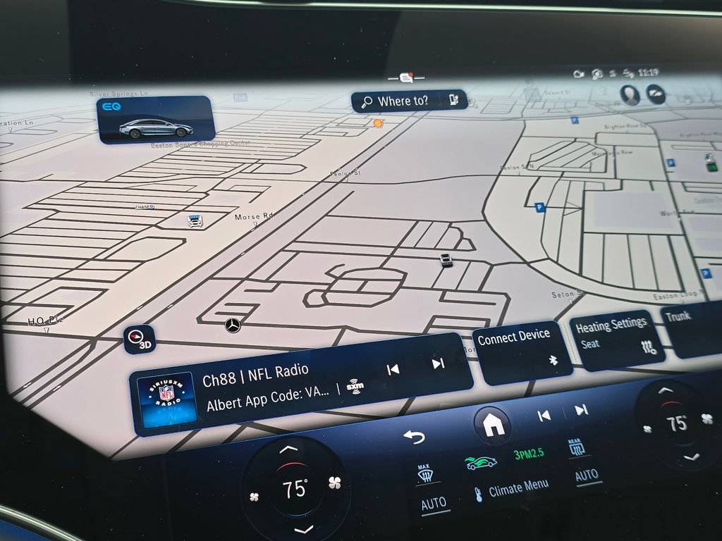 Certified 2022 Mercedes-Benz EQS 580 4MATIC Sedan image 4