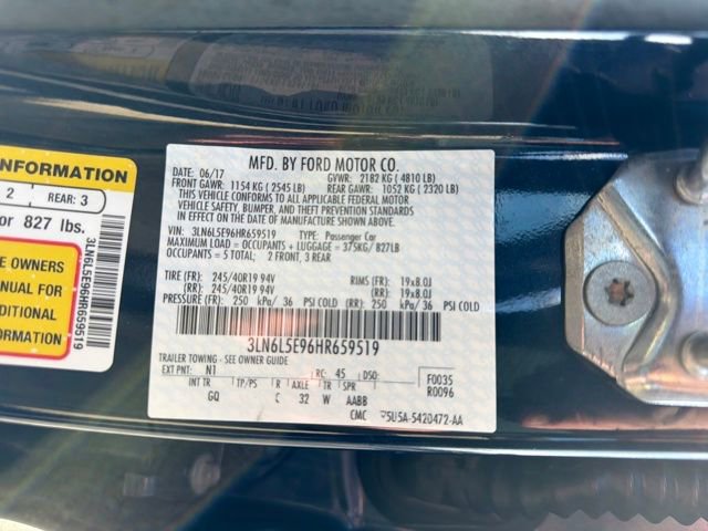 Used 2017 Lincoln MKZ Reserve w/ Climate Package image 35