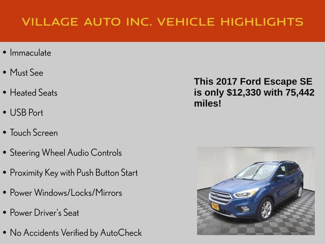 Used 2017 Ford Escape SE w/ Equipment Group 201A image 7