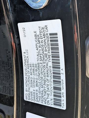 Used 2022 Honda Accord Sport image 24