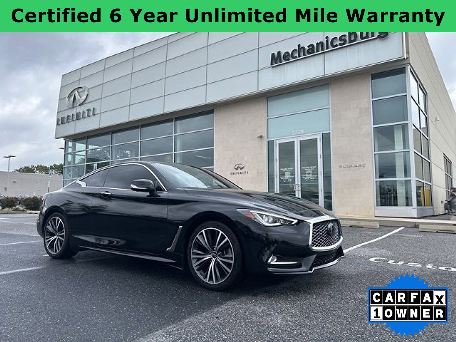 Certified 2022 INFINITI Q60 3.0t Luxe w/ Cargo Package