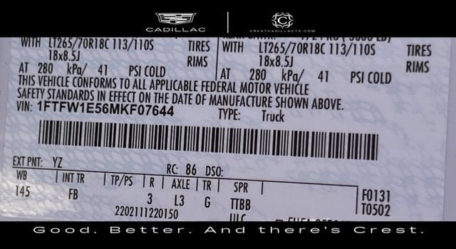 Used 2021 Ford F150 XLT w/ Equipment Group 302A High AWD/4WD image 29