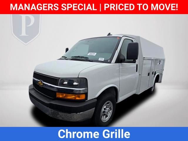 New 2025 Chevrolet Express 3500 w/ Power Convenience Package RWD image 11