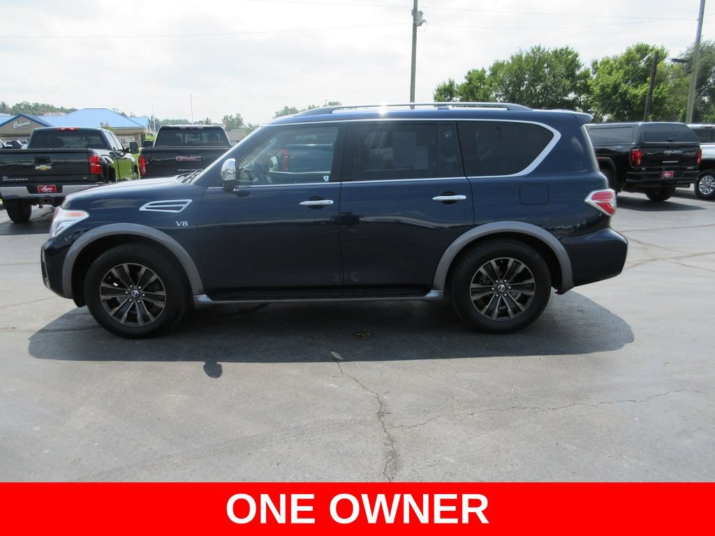 Used 2017 Nissan Armada Platinum w/ Captain Seat Package AWD/4WD image 9