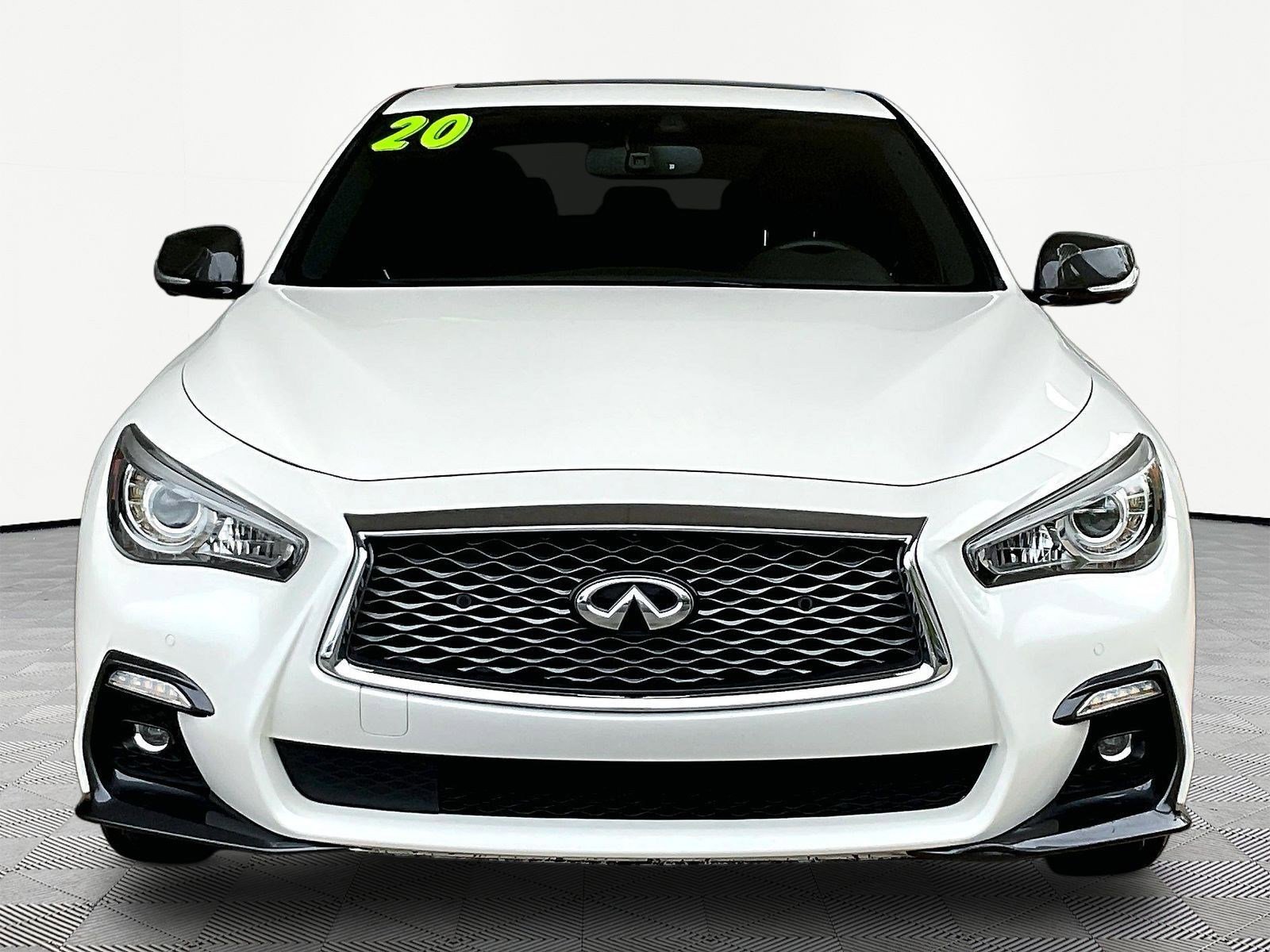 Used 2020 INFINITI Q50 Red Sport 400 w/ Proactive Package AWD/4WD image 2