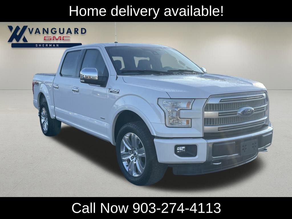 Used 2015 Ford F150 Platinum w/ Max Trailer Tow Package image 8