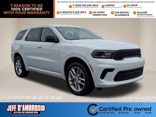 Certified 2026 Dodge Durango GT AWD/4WD image 1