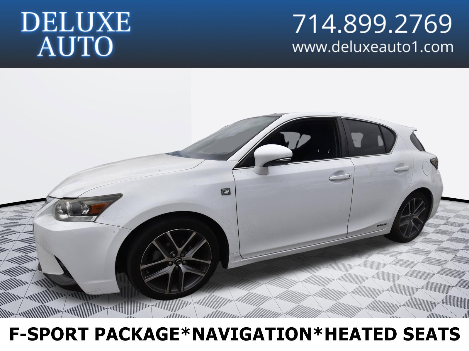 Used 2015 Lexus CT 200h w/ Navigation Package