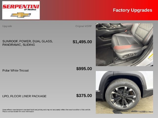 New 2027 Chevrolet Equinox RS w/ LPO, Floor Liner Package AWD/4WD image 6