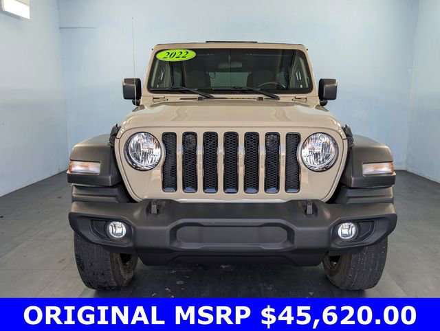 Used 2022 Jeep Wrangler Unlimited Sport image 2