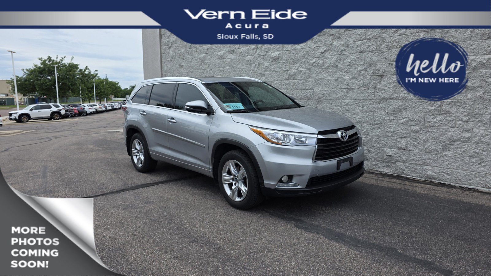 Used 2016 Toyota Highlander Limited w/ Protection Package #3
