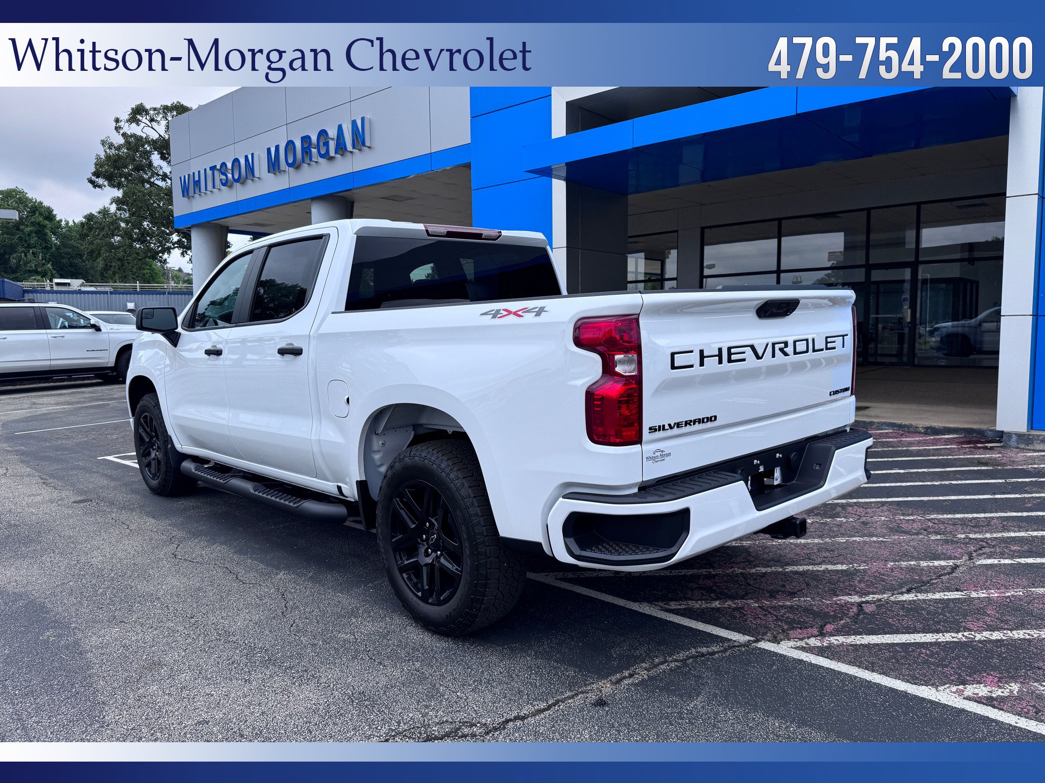 New 2026 Chevrolet Silverado 1500 Custom w/ Turbomax Blackout Package AWD/4WD image 3