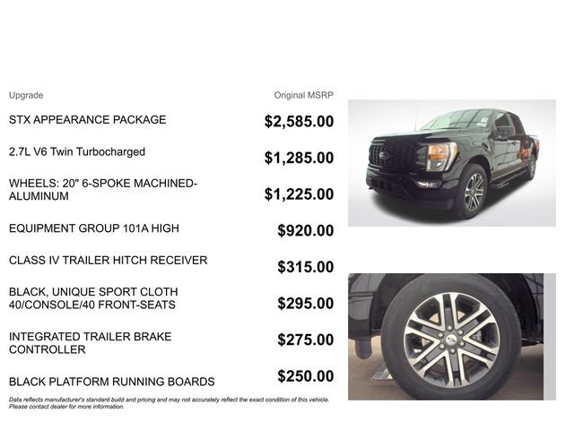 Used 2022 Ford F150 XL w/ STX Appearance Package image 3