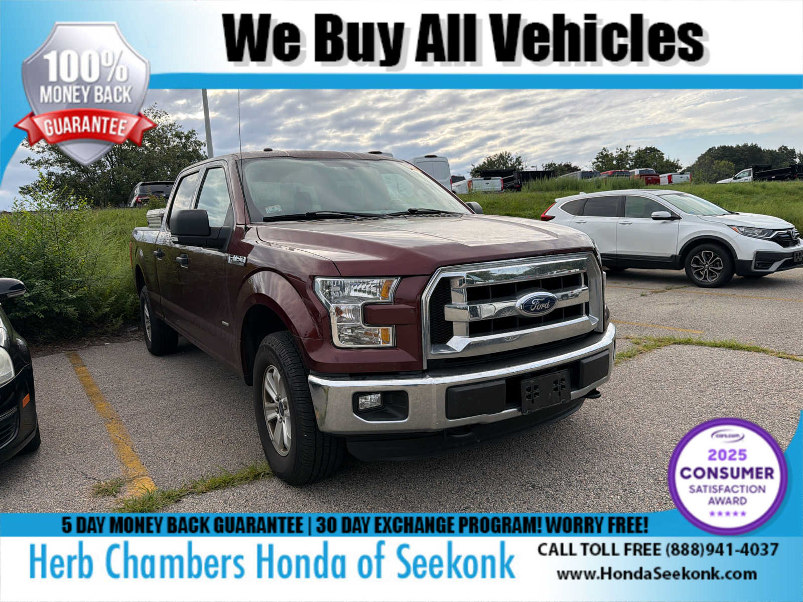 Used 2016 Ford F150 XLT w/ Equipment Group 301A Mid AWD/4WD image 1