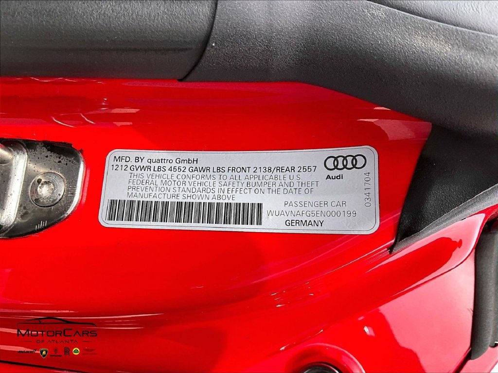Used 2014 Audi R8 V10 w/ Full Leather Package AWD/4WD image 24