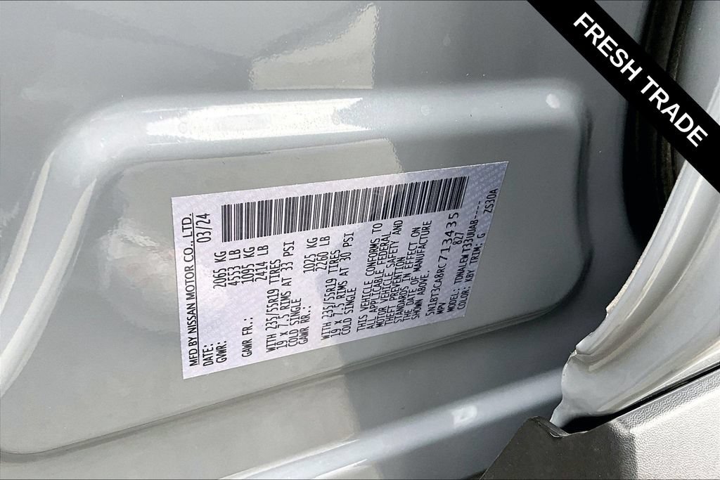 Used 2024 Nissan Rogue SL w/ SL Premium Package FWD image 17