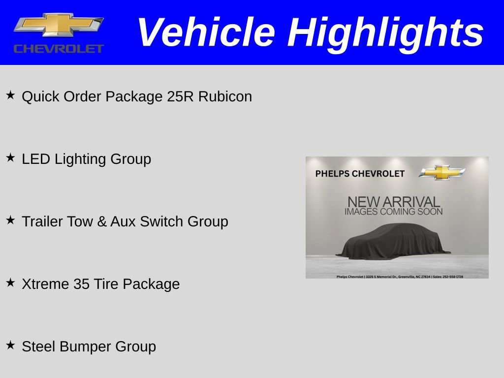 Used 2023 Jeep Wrangler Unlimited Rubicon w/ Xtreme 35 Tire Package image 2