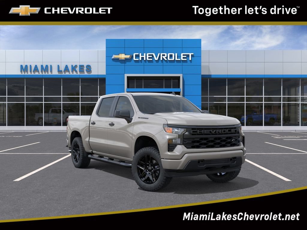 New 2026 Chevrolet Silverado 1500 Custom w/ Turbomax Blackout Package RWD video 1