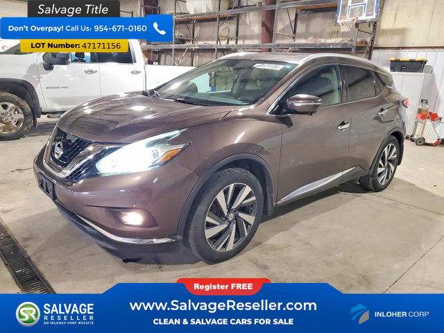 Used 2015 Nissan Murano Platinum w/ Platinum Technology Package image 1