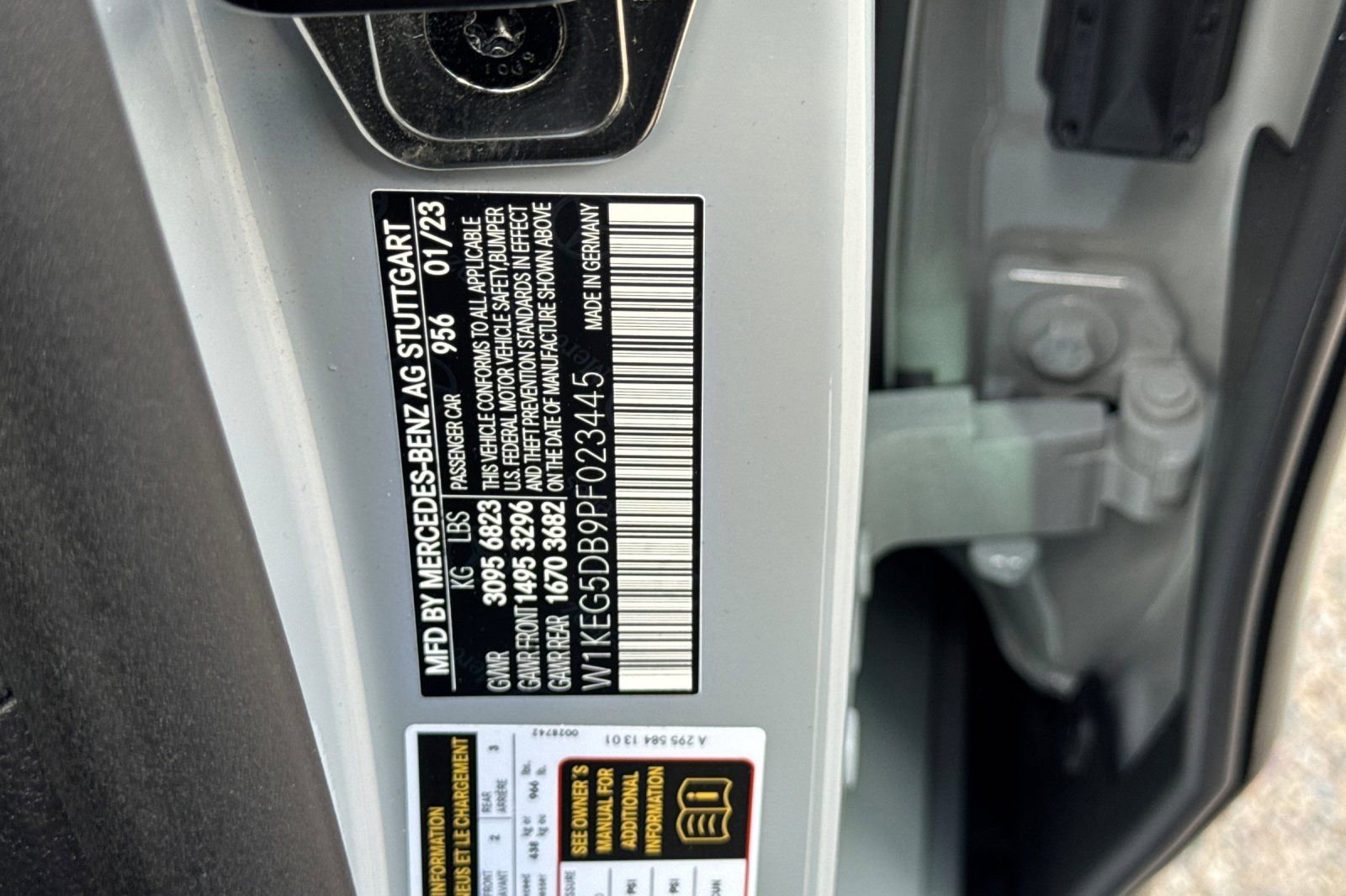 Certified 2023 Mercedes-Benz EQE AMG Base image 37