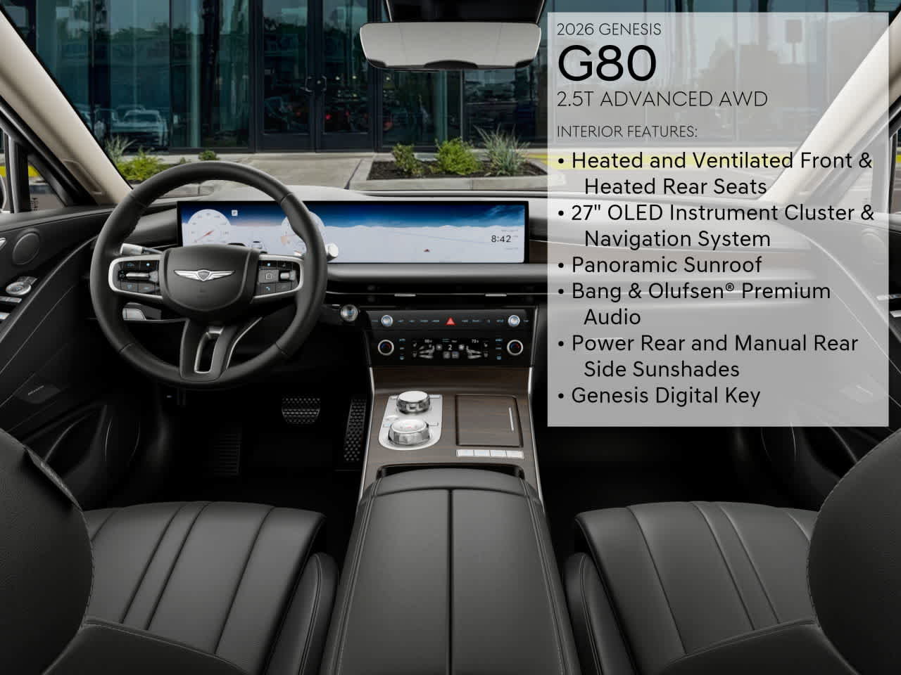 New 2026 Genesis G80 2.5T Advanced image 17