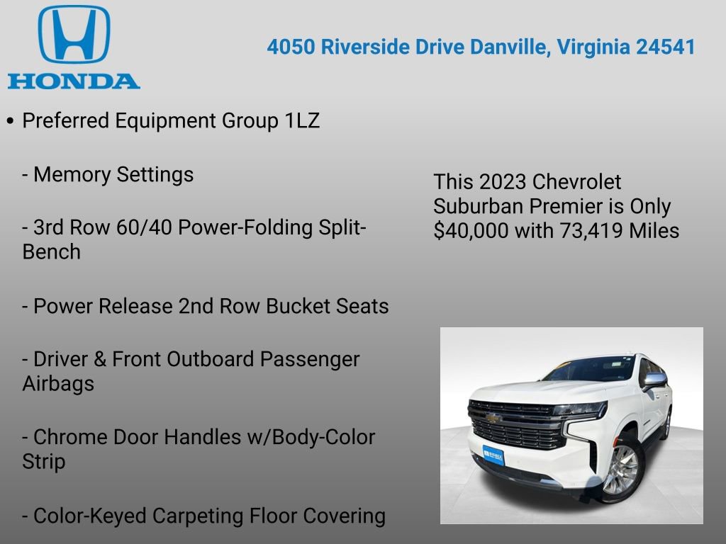 Used 2023 Chevrolet Suburban Premier image 7