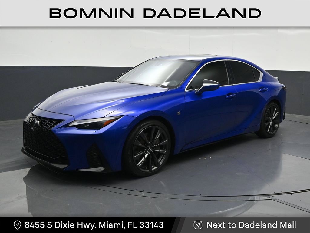 Used 2025 Lexus IS 350 F Sport w/ Accessory Package RWD image 1