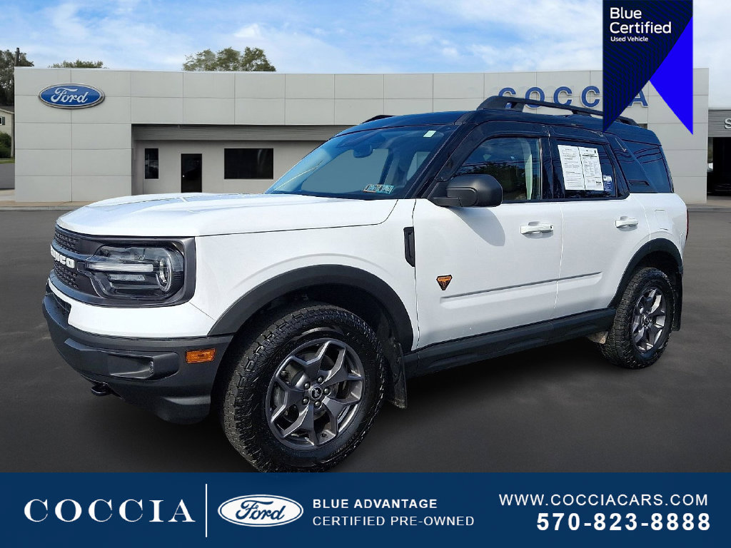 Certified 2022 Ford Bronco Sport Badlands w/ Premium Package