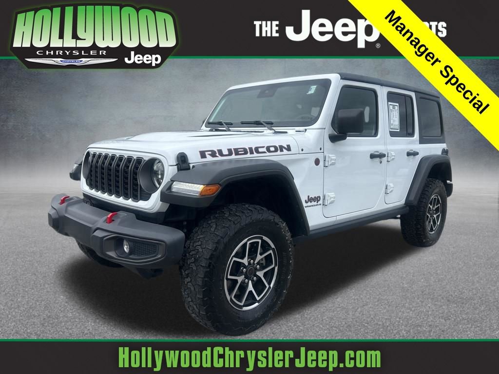 Certified 2024 Jeep Wrangler Unlimited Rubicon