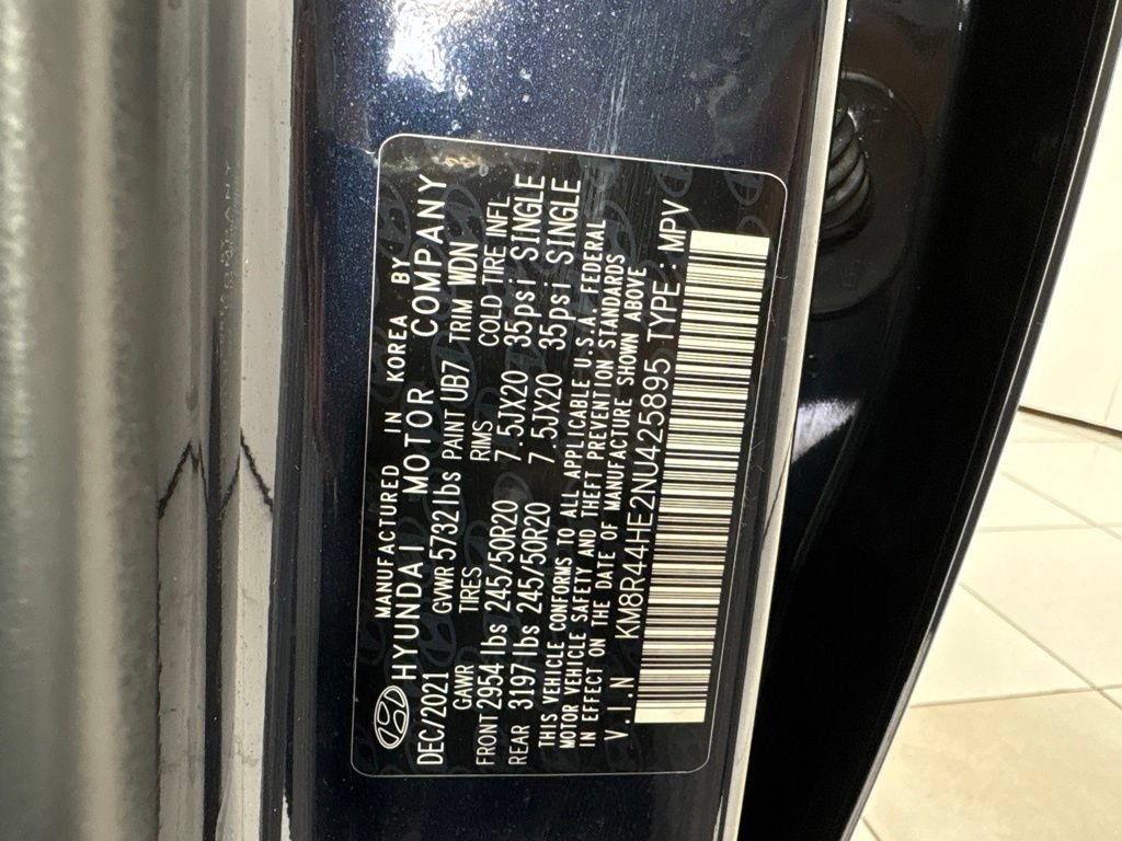 Used 2022 Hyundai Palisade SEL w/ 8P Bench Seat Package FWD image 10