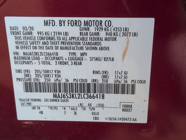 Used 2020 Ford EcoSport Titanium image 37