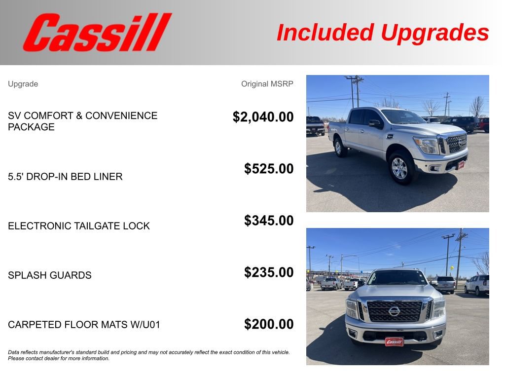 Used 2017 Nissan Titan SV image 26