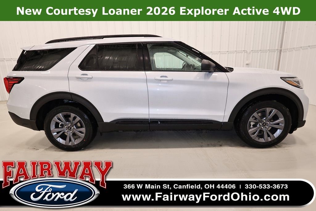 New 2026 Ford Explorer Active w/ Active Comfort Package