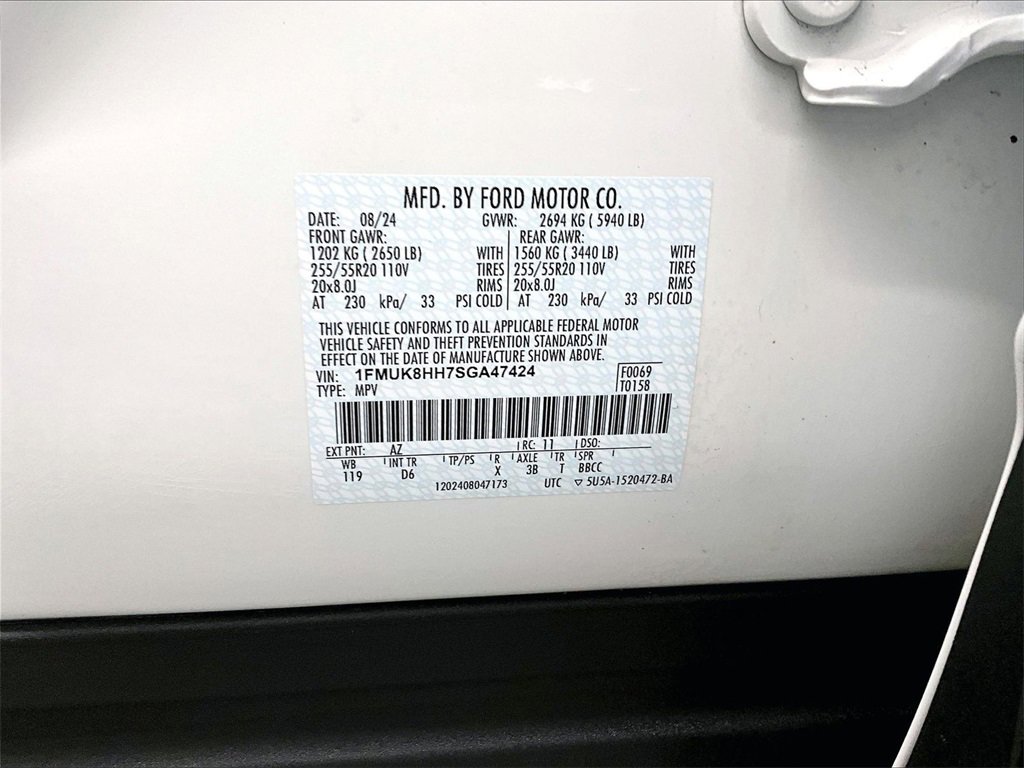 Used 2025 Ford Explorer Platinum w/ LUX Leather Package image 35