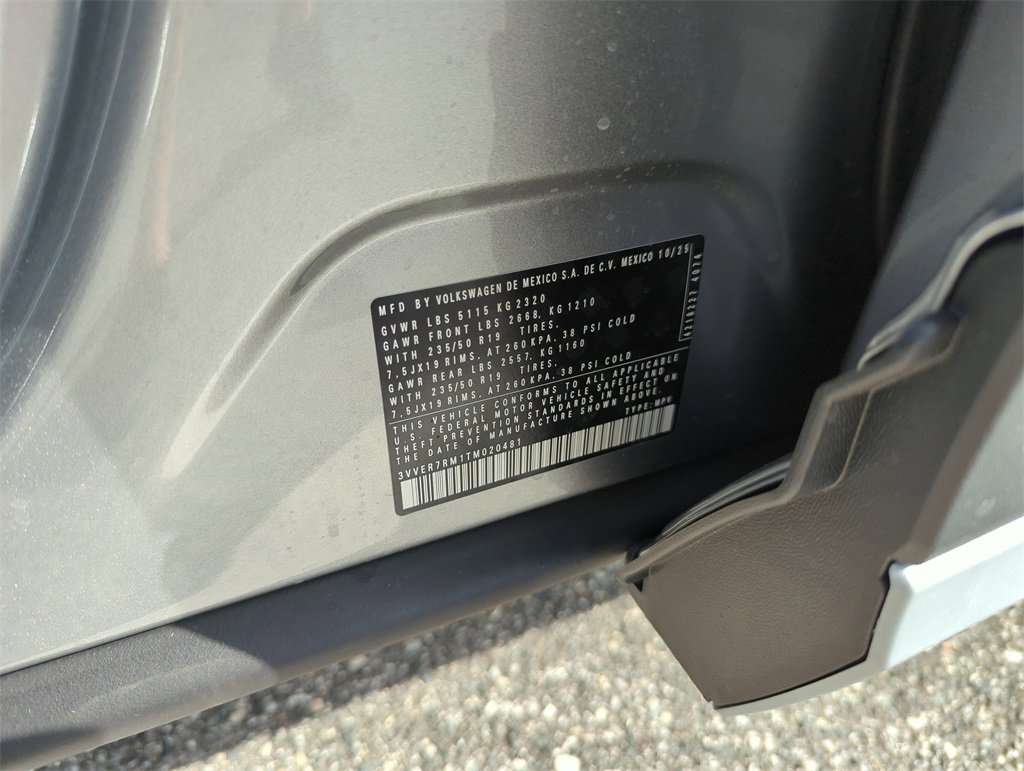 New 2026 Volkswagen Tiguan SE image 44