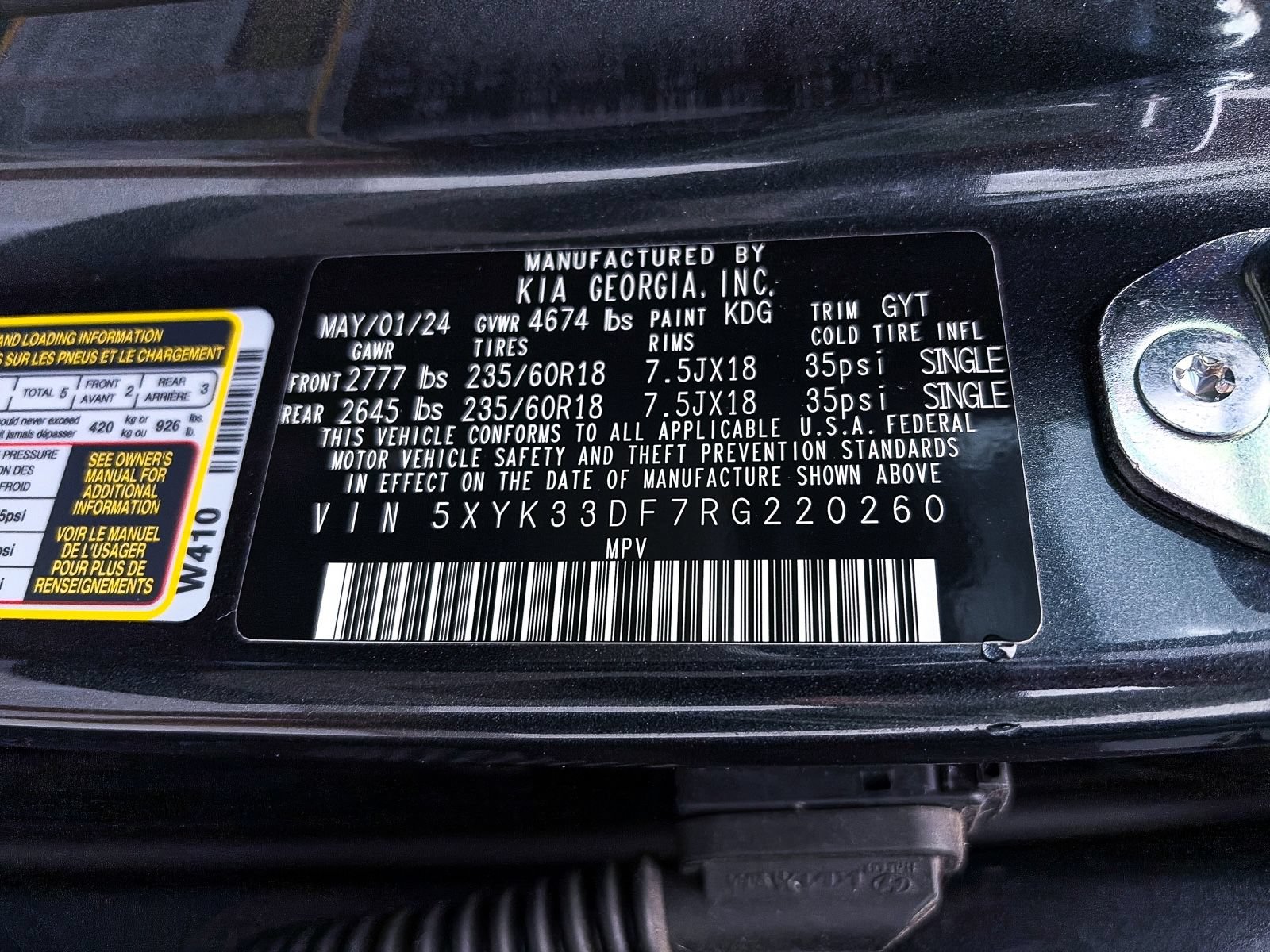 Used 2024 Kia Sportage EX FWD image 35