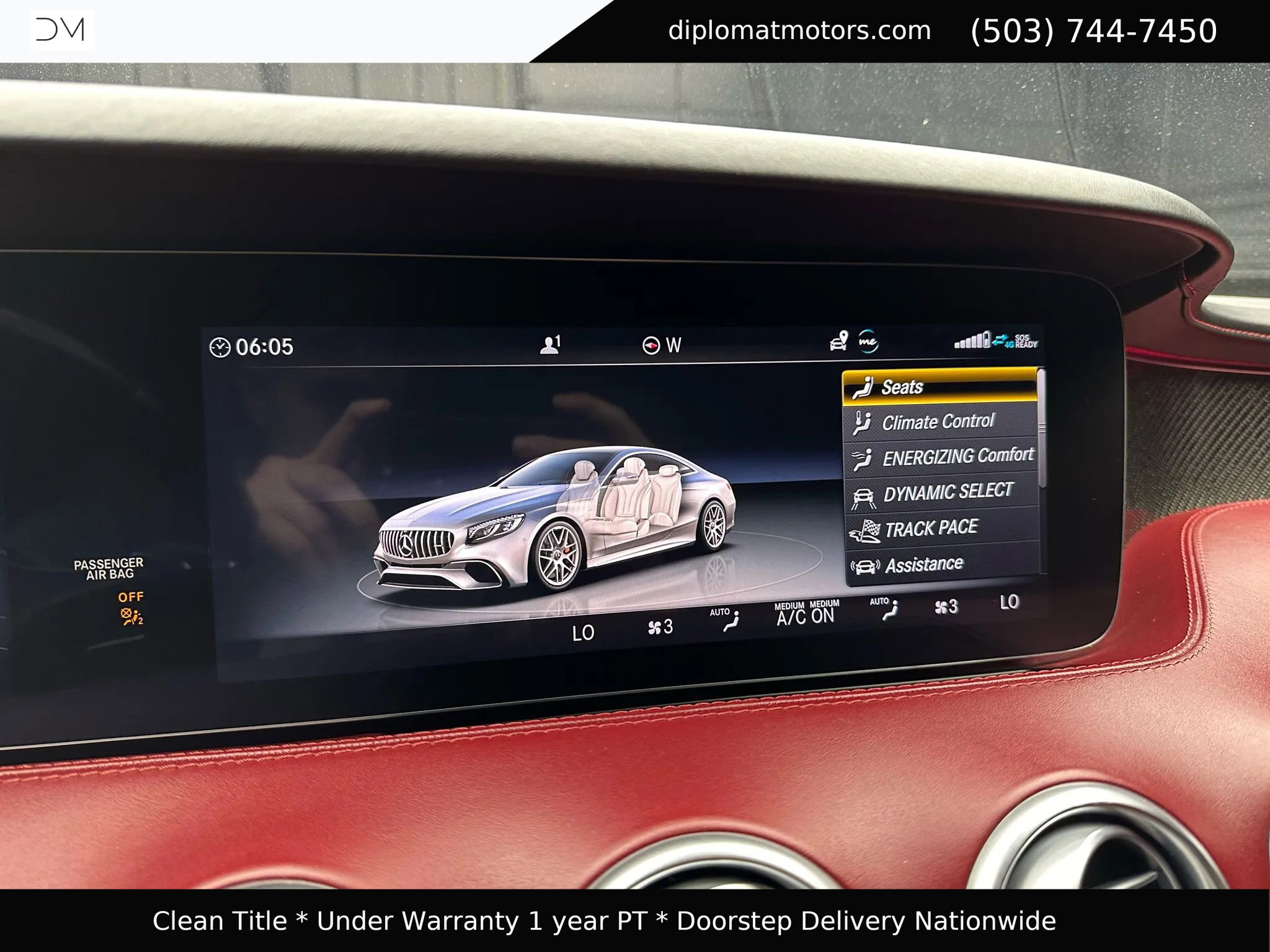 Used 2019 Mercedes-Benz S 63 AMG S 63 AMG Coupe 2D w/ Carbon Fiber Exterior Package image 29