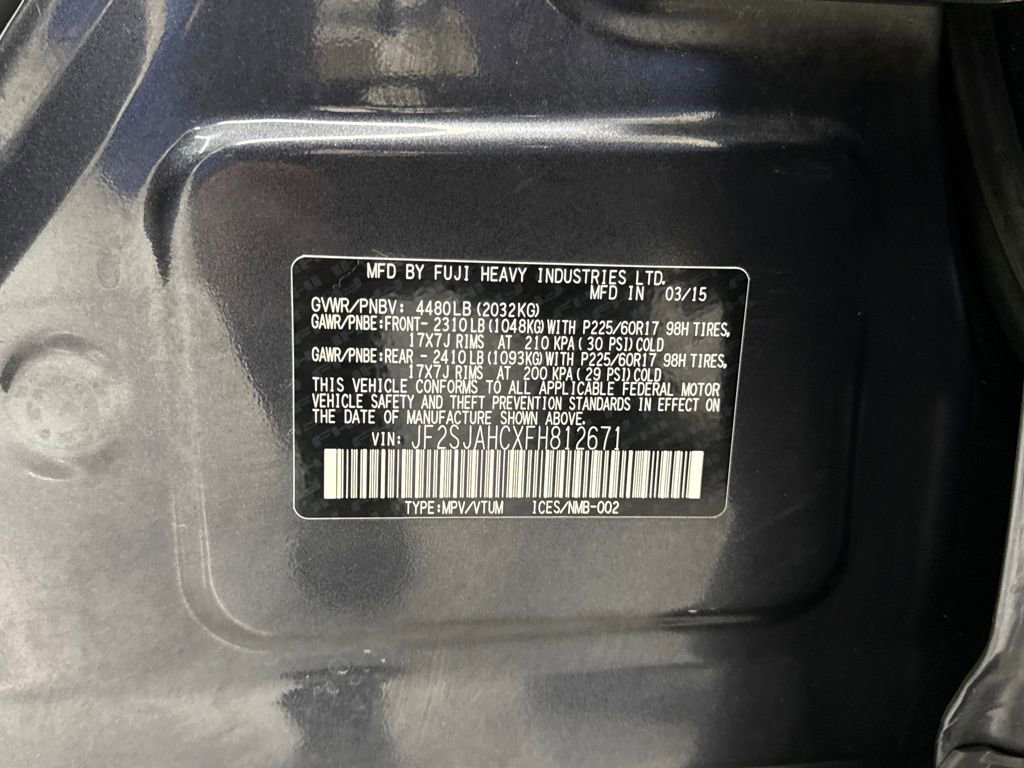 Used 2015 Subaru Forester 2.5i Limited w/ Popular Package #1 image 26