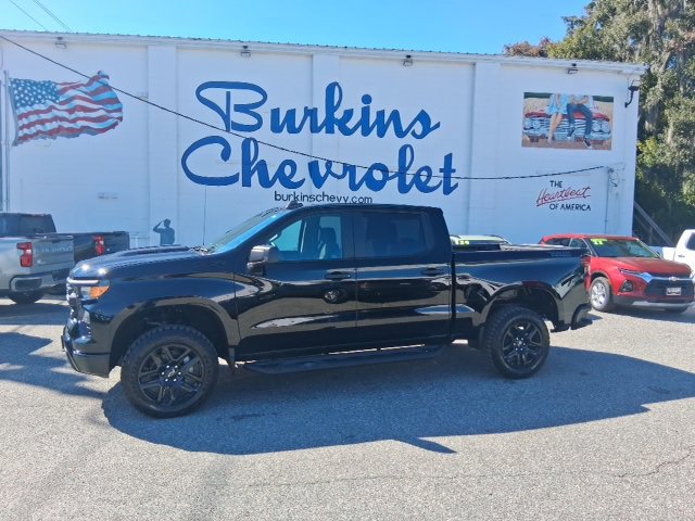 New 2026 Chevrolet Silverado 1500 Custom Trail Boss w/ Dark Appearance Package image 1