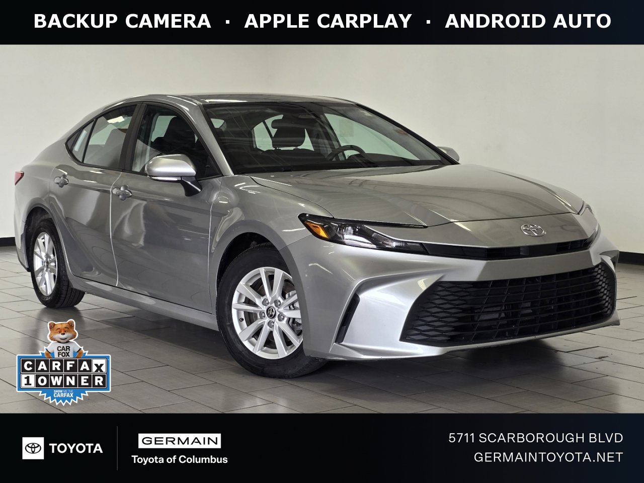 Certified 2025 Toyota Camry LE FWD image 1